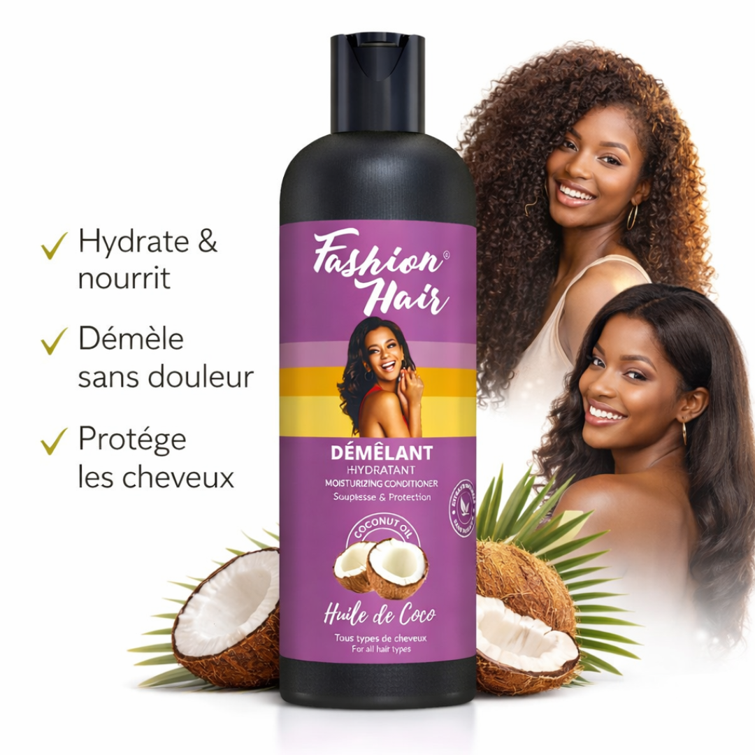 ⭐🧴 Démêlant Fashion Hair – Des cheveux doux, forts et faciles à coiffer